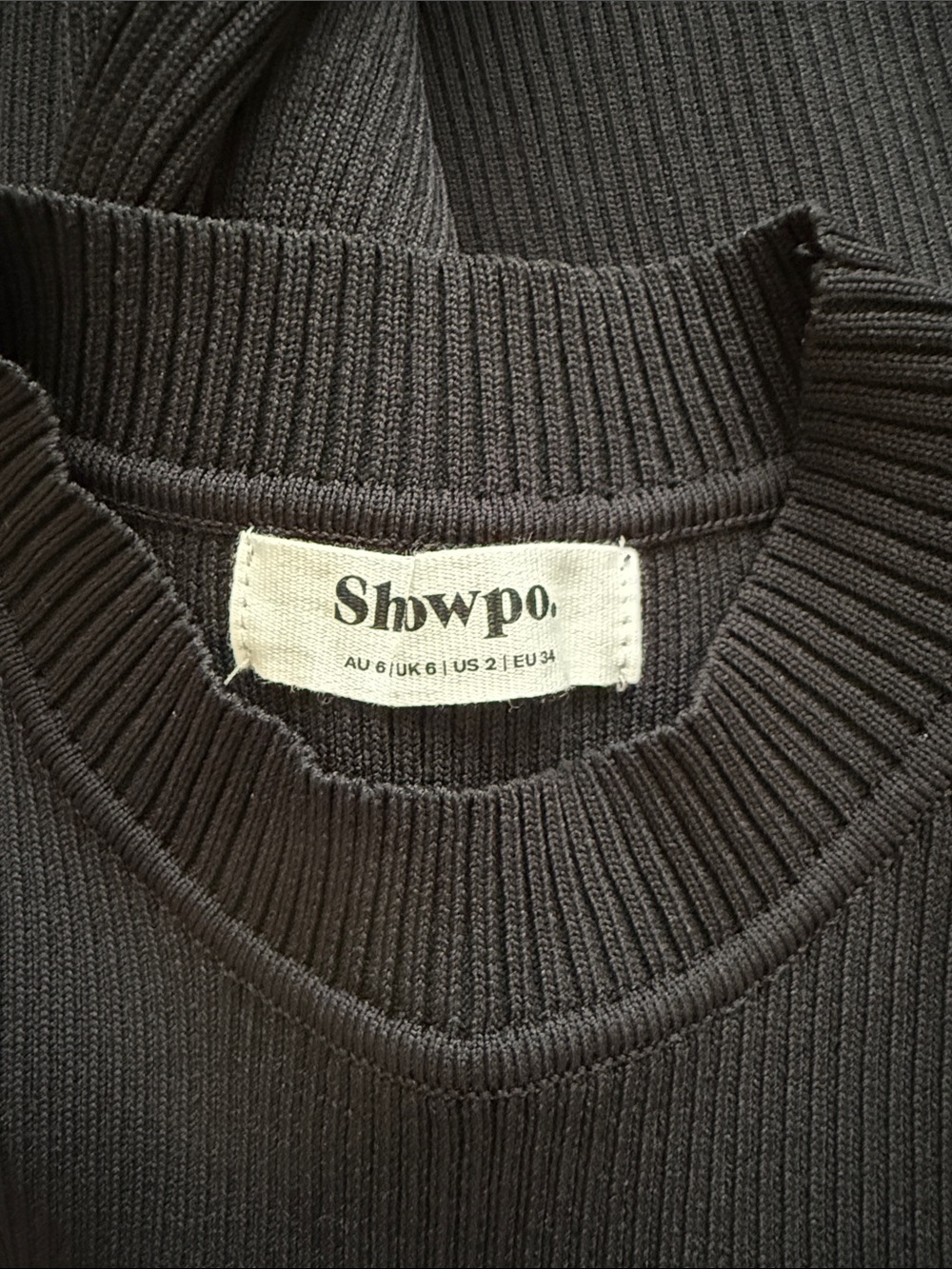 Showpo Black Lanie Midi Dress 2 - Picture 6 of 9